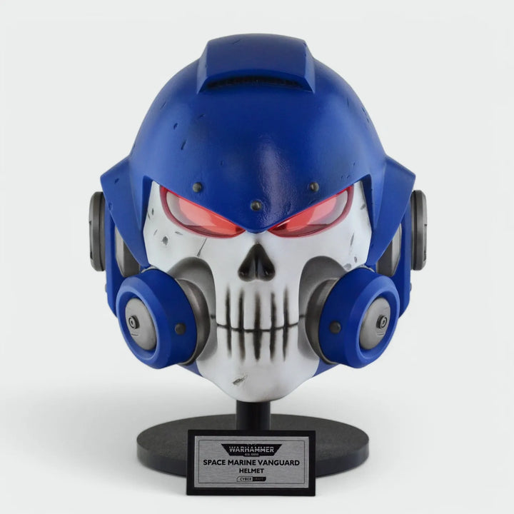 Space Marine Ultramarine Mk X Vanguard Helmet