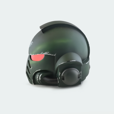 Space Marine Dark Angels Mk X Helmet from Warhammer 40k Old