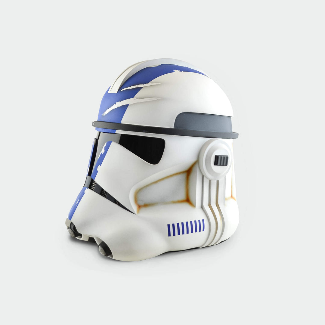 501 Legion Clone Trooper Phase 2 Weathered Helmet from Star Wars / Cosplay Helmet / Clone Wars / Star Wars Helmet Cyber Craft