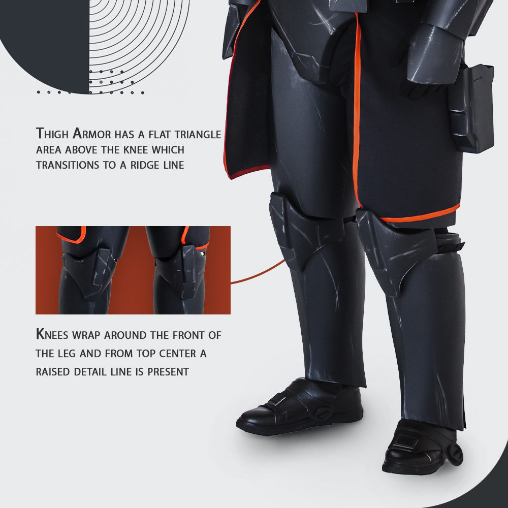 Echo Bad Batch Clone Trooper Cosplay Armor Costume