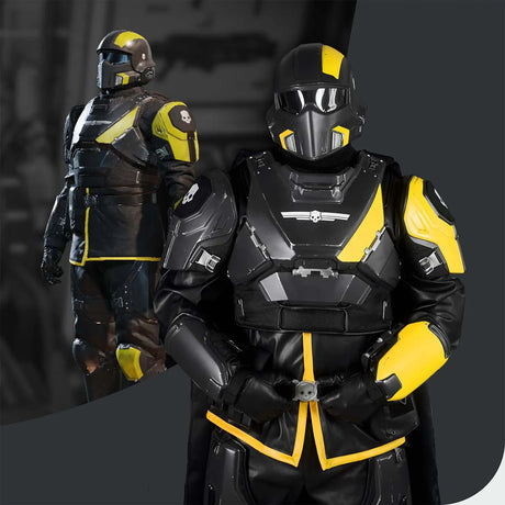 Helldivers B-01 Cosplay Costume - Left Line
