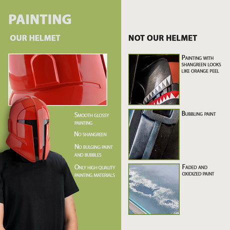 Praetorian Guard Helmet / Cosplay Helmet / Mandalorian 3 Season Helmet Cyber Craft