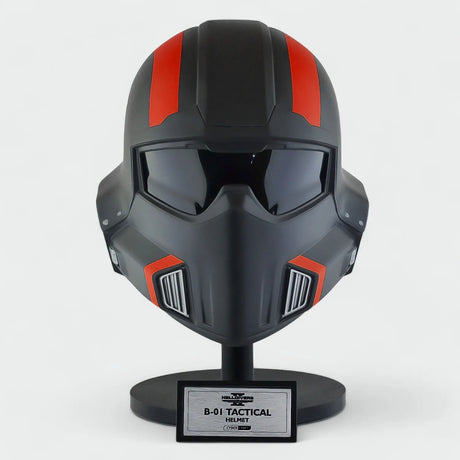 Helldivers 2 B-01 Tactical - Red Helmet