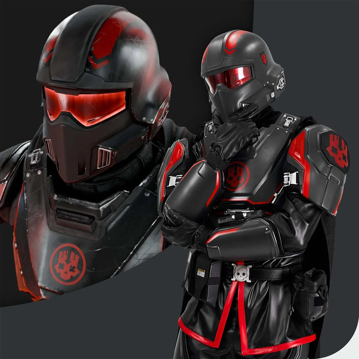 Helldivers 2 Chaosdiver Cosplay Costume