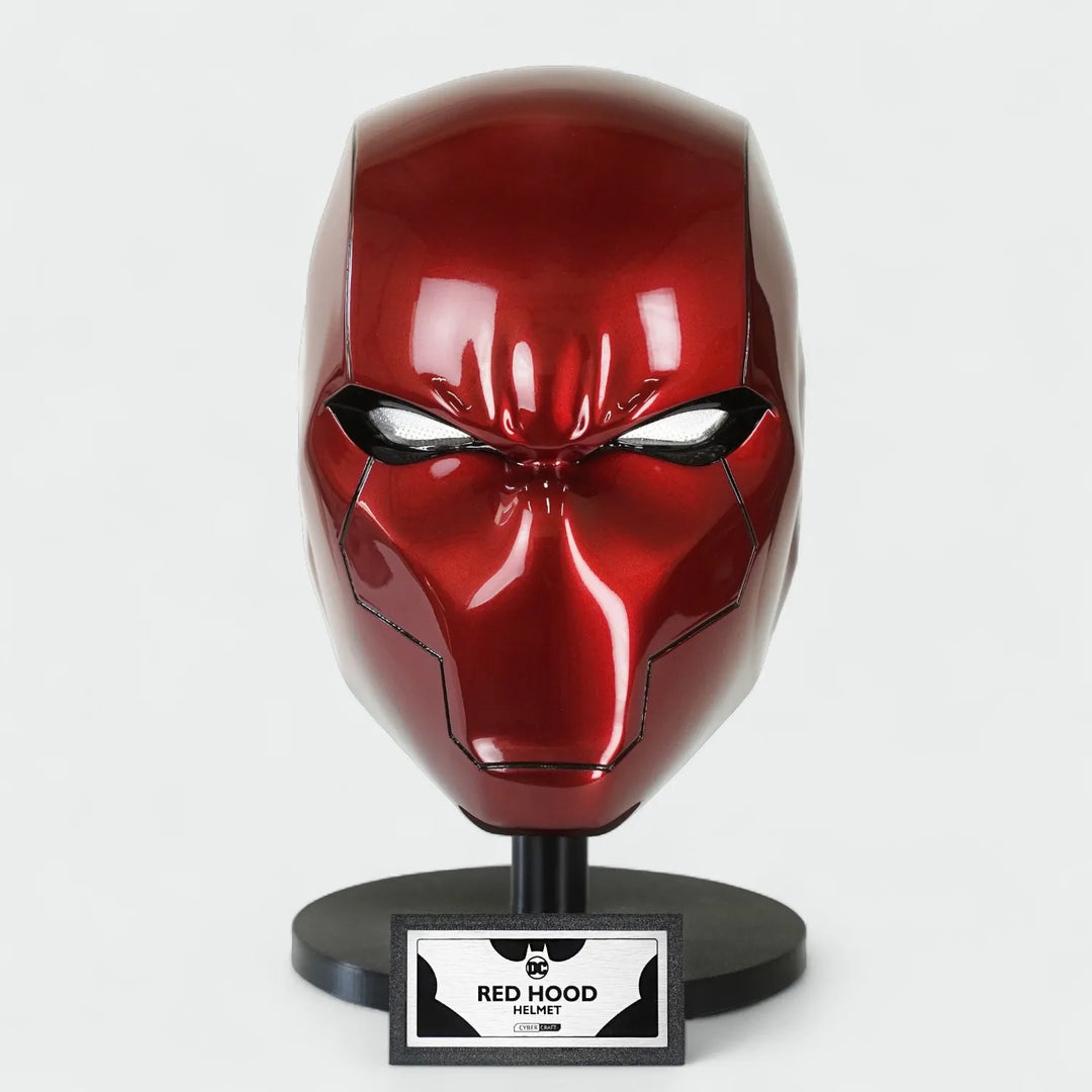 Red Hood Helmet with LED lights
