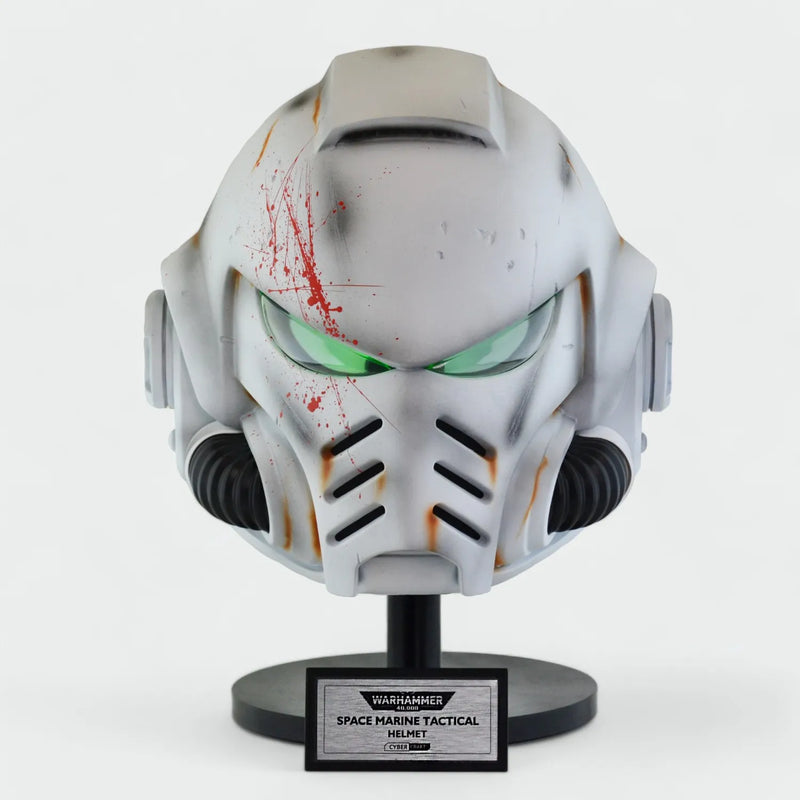 Space Marine White Scars Tactical Mk X Helmet