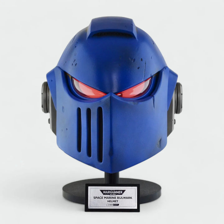 Space Marine Ultramarines MK X Bulwark Helmet