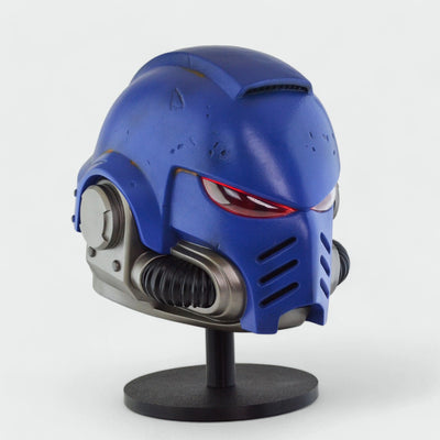 Space Marine Ultramarines Mk X Tactical Helmet