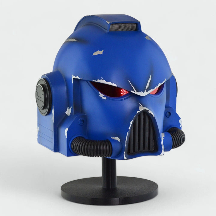 Space Marine Ultramarines Mk VII Helmet from Warhammer 40k