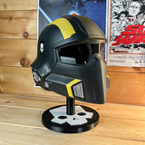 Helmet Stand - Black with Helldivers Logo