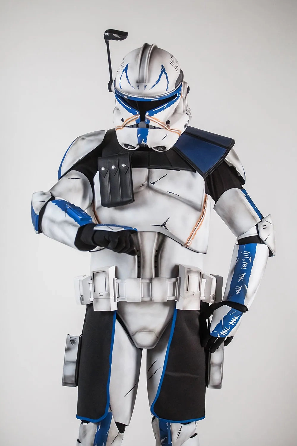 Captain Ridcr Mask Captain Rex Realistic Clone Trooper Cosplay Armor Costume – Cyber Craft