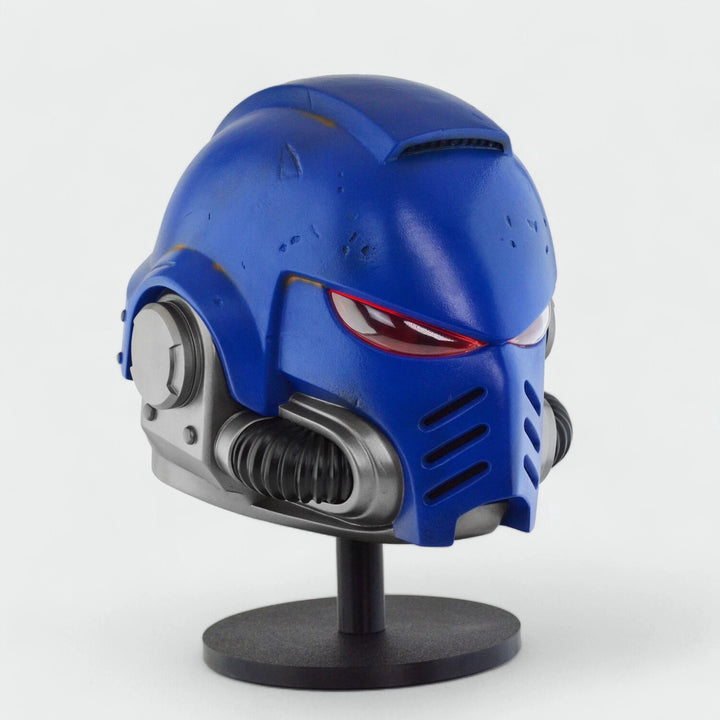 Space Marine Ultramarines Mk X Tactical Helmet