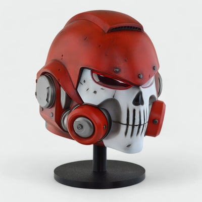 Space Marine Blood Angel Mk X Vanguard Helmet