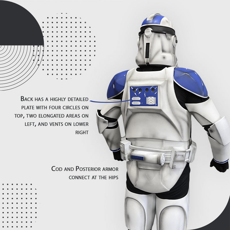 Clone 501 Damage Armor - Cyber Craft - Buy Helmet - Buy Cosplay Helmet