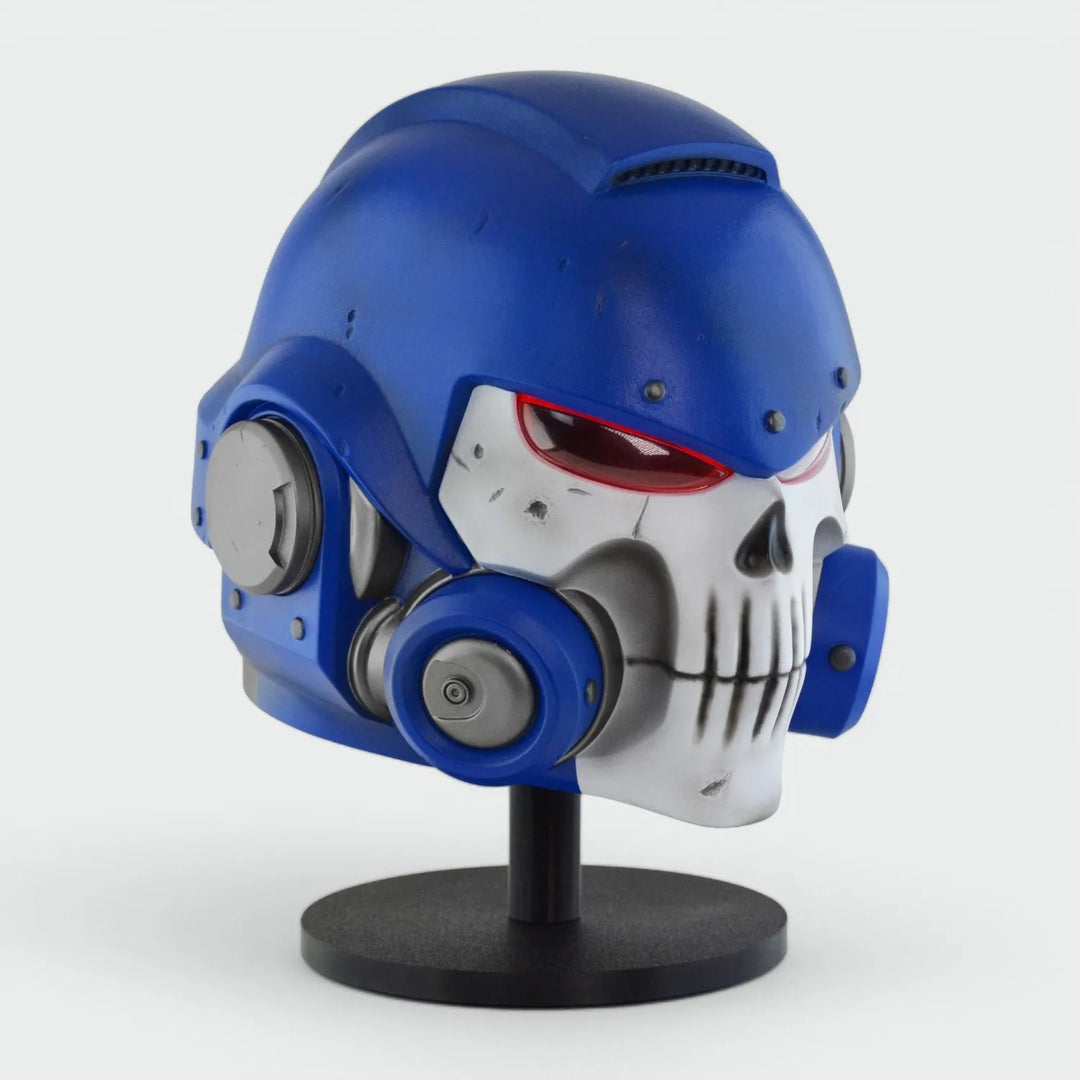 Space Marine Ultramarine Mk X Vanguard Helmet