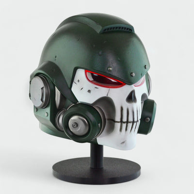 Space Marine Dark Angel Mk X Vanguard Helmet