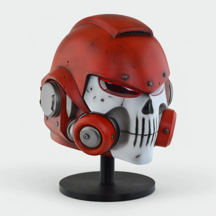 Space Marine Blood Angel Mk X Vanguard Helmet