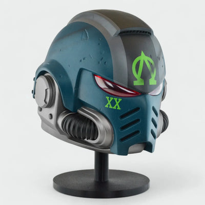 Space Marine Alpha Legion Mk X Tactical Helmet