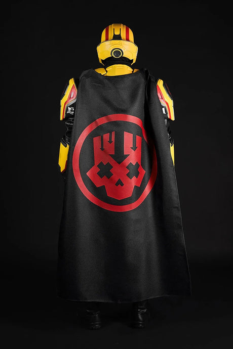 Helldivers 2 Chaosdiver Gold Eagle Cosplay Costume