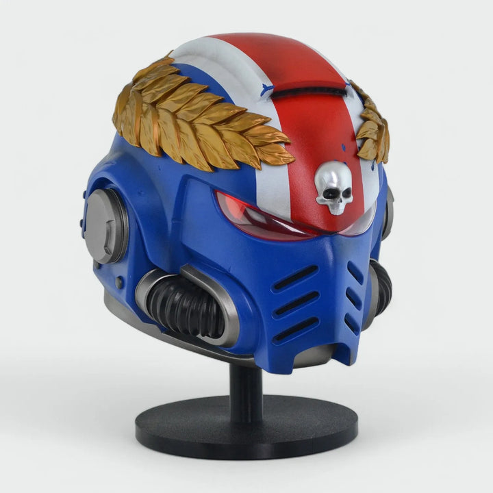 Space Marine Mk X Tactical Helmet with Laurels of Victory