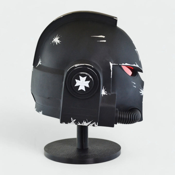 Space Marine Black Templars Mk VII Helmet from Warhammer 40k