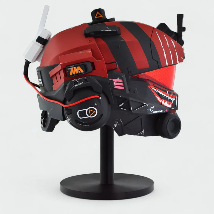 Titanfall 2 Pulse Blade Pilot Helmet - Shark Red Edition | Limited Edition for Gamers and Collectors