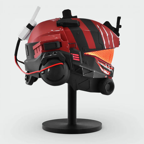 Titanfall 2 Pulse Blade Pilot Helmet - Shark Red