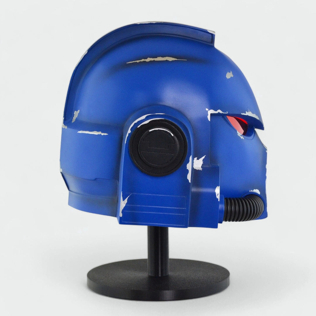 Space Marine Ultramarines Mk VII Helmet from Warhammer 40k