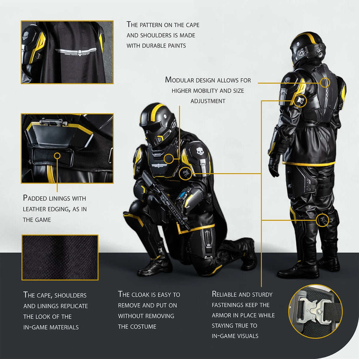 Helldivers Cosplay Armor Costume