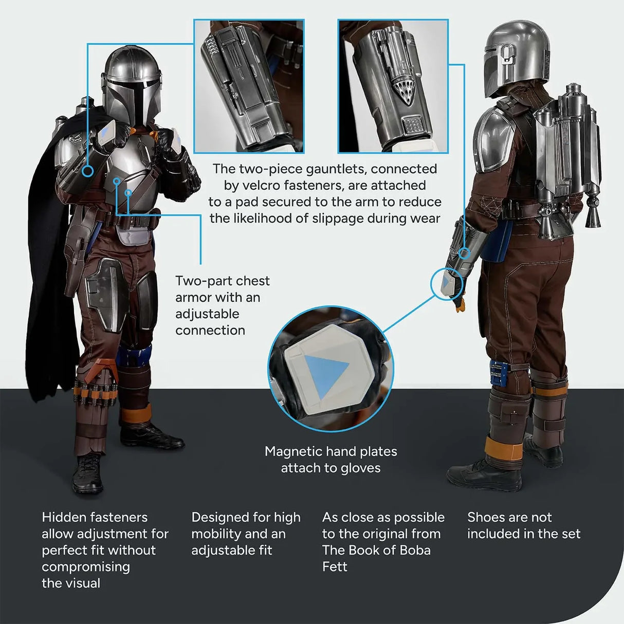 Mandalorian Cosplay Armor Costume
