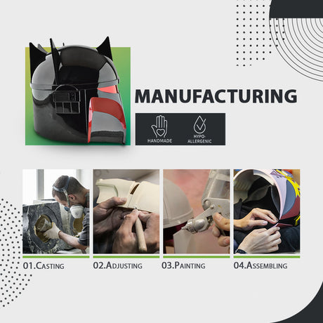 Moff Gideon Helmet / Cosplay Helmet / Mandalorian 3 Season Helmet Cyber Craft