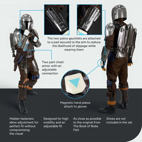 Mandalorian Cosplay Armor Costume