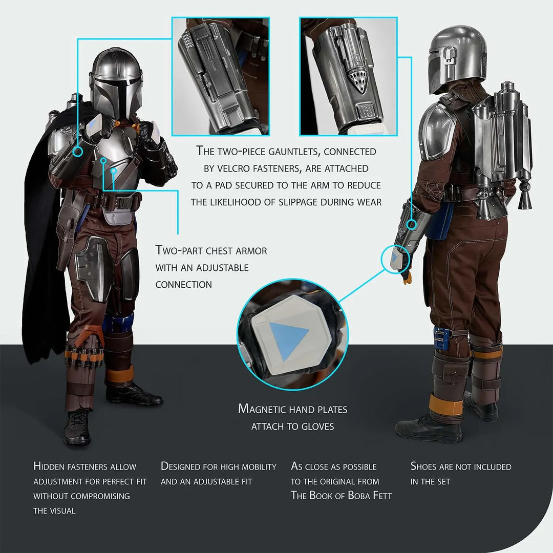 Cybercraft Mandalorian Cosplay Armor Costume – Cyber Craft
