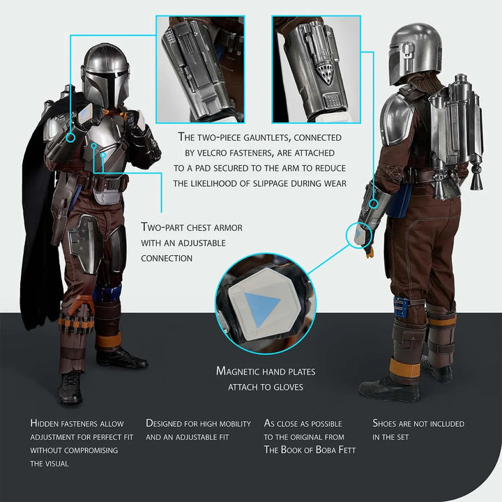Mandalorian Cosplay Armor Costume