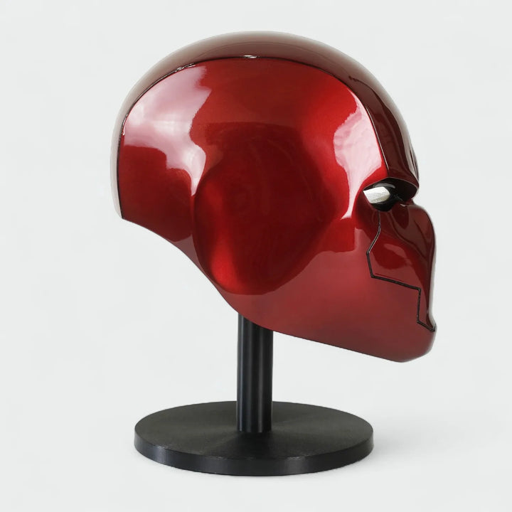 Red Hood Helmet with LED lights