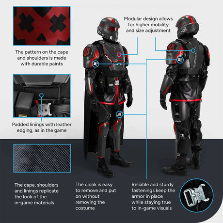 Helldivers 2 Chaosdiver Cosplay Costume