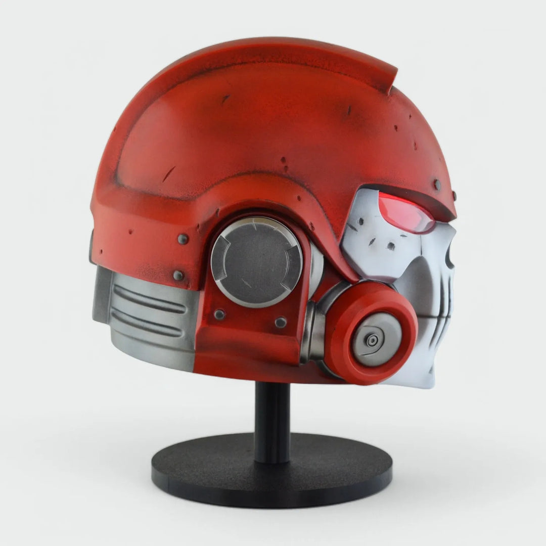 Space Marine Blood Angel Mk X Vanguard Helmet