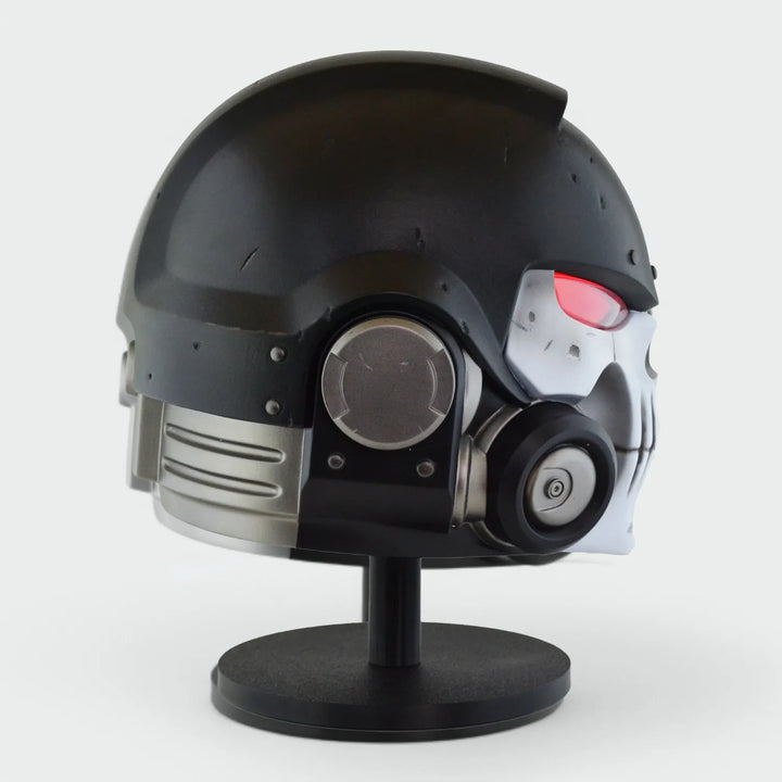 Space Marine Black Templar Mk X Vanguard Helmet