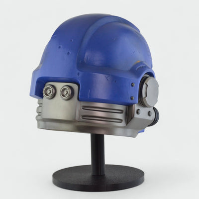 Space Marine Ultramarines Mk X Tactical Helmet