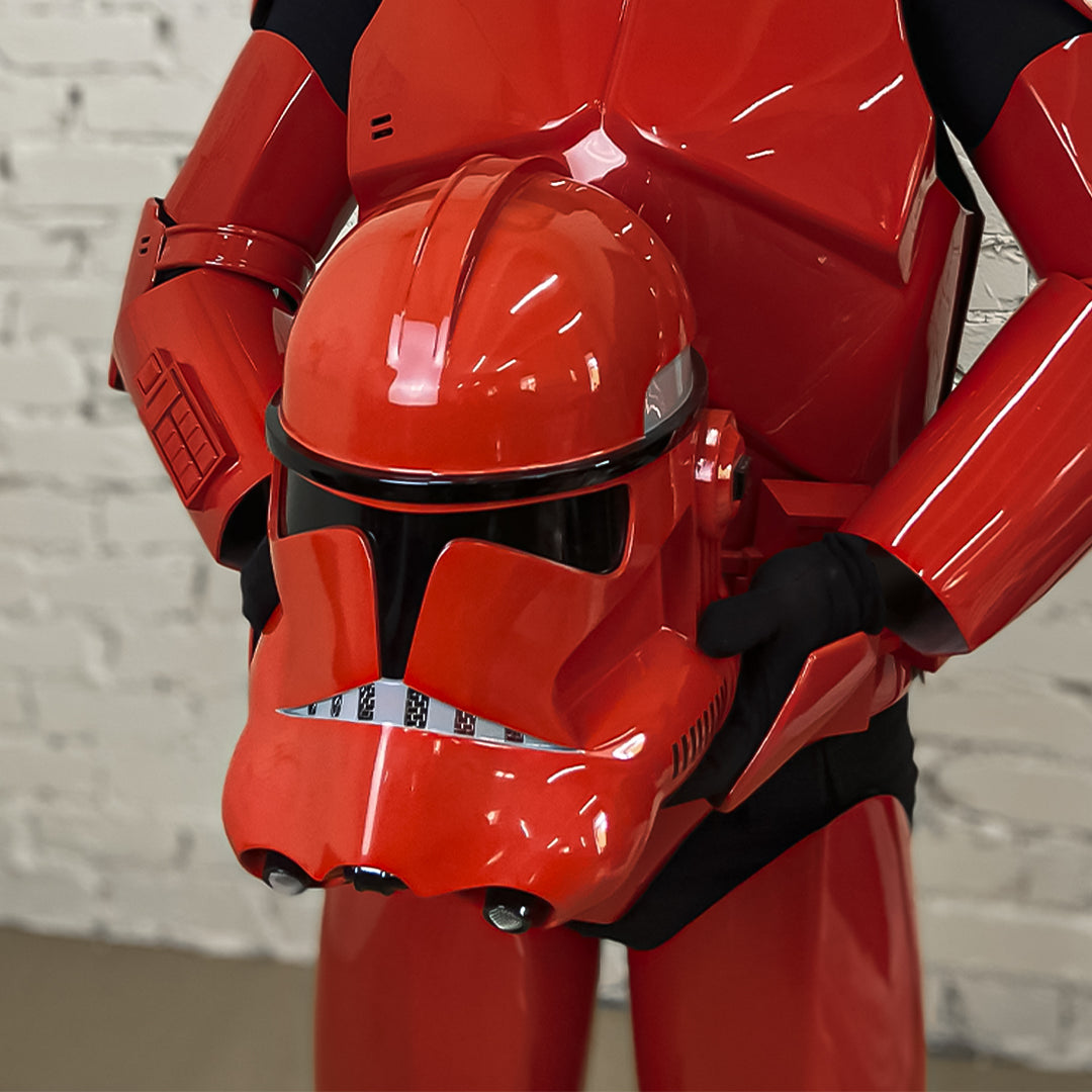 Clone 2 Crimson Clean Helmet