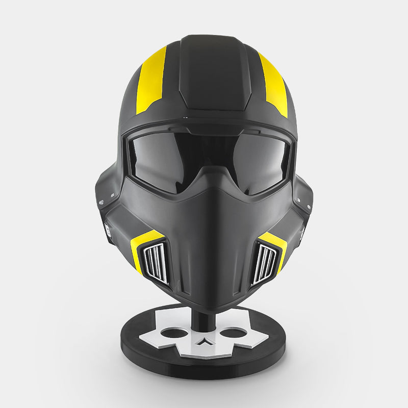 Helmet Stand - Black with Helldivers Logo