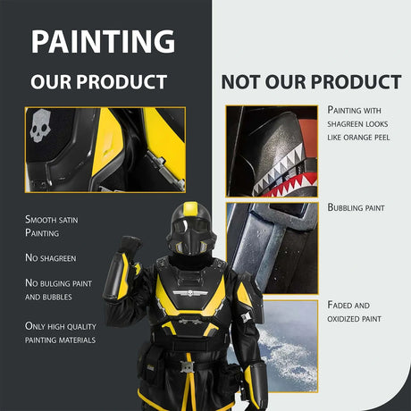 Helldivers B-01 Cosplay Costume - Middle Line