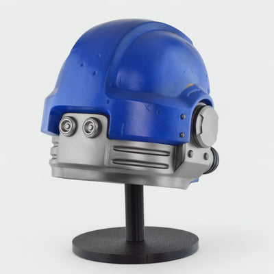 Space Marine Ultramarines Mk X Tactical Helmet