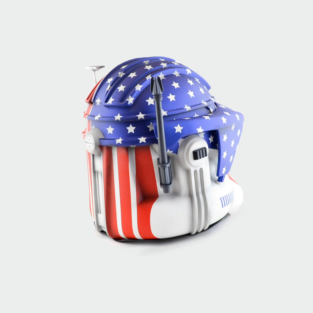 Commander Cody USA Flag Helmet