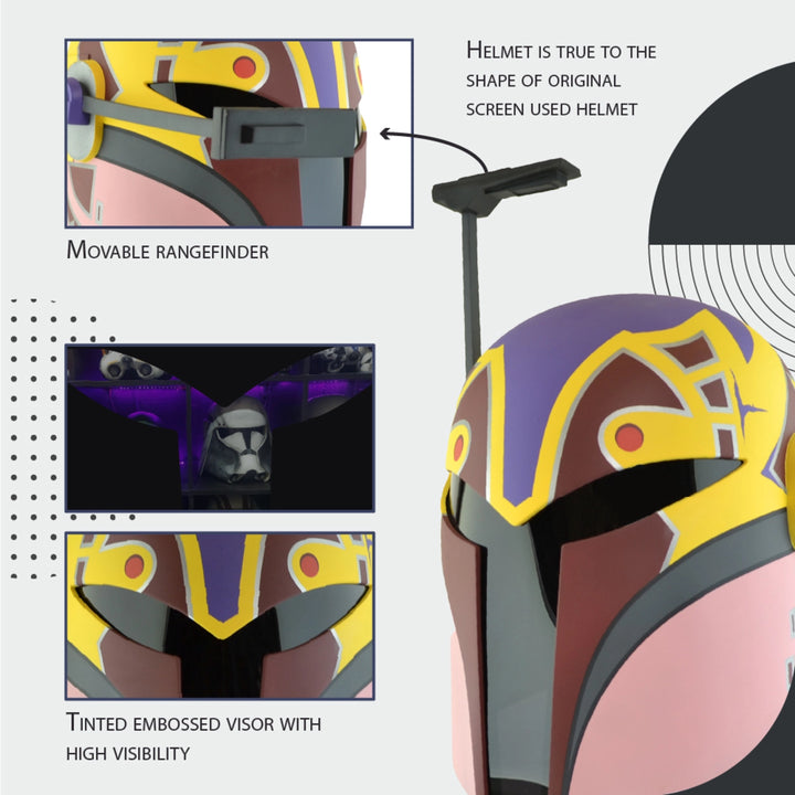 Sabine Wren Season 4 Helmet