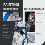 Captain Rex Realistic Clone Trooper Cosplay Armor Costume