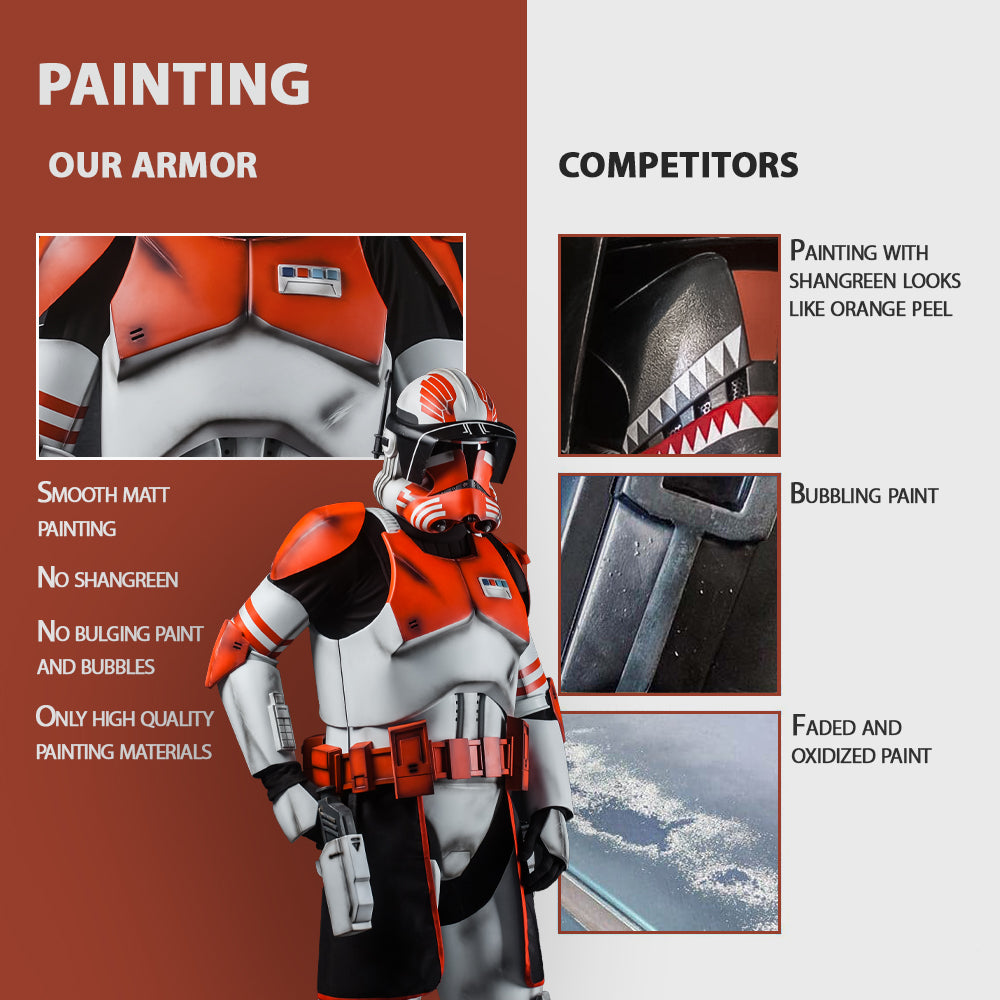 Clone Trooper Armor Set Commander Thorn