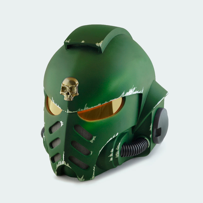 Space Marine Salamanders Mk X Helmet from Warhammer 40k