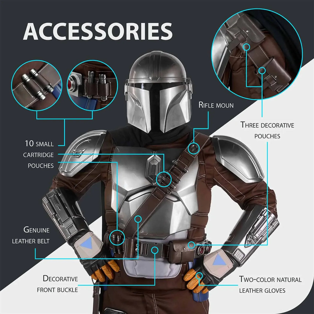 Mandalorian Cosplay Armor Costume