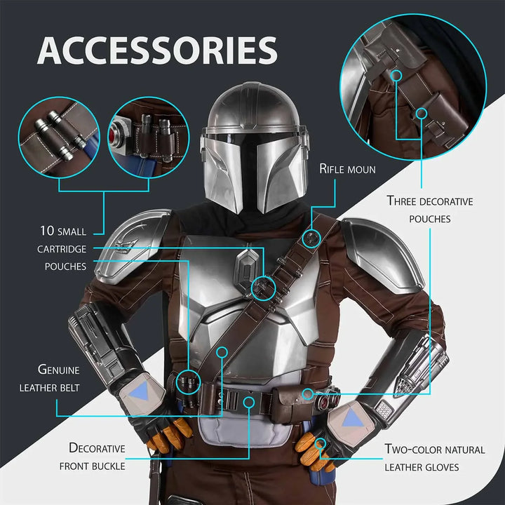 Mandalorian Cosplay Armor Costume